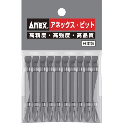 ANEX 安力士 AP-14M-2-6-65-力位10本組兩頭 2×－６×６５