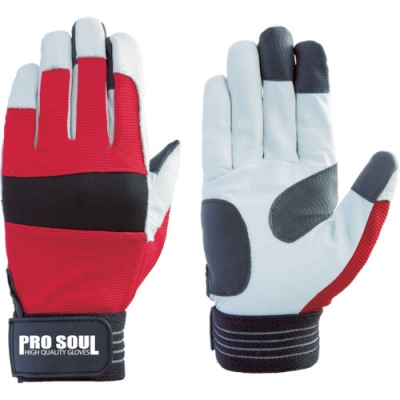 FUJI GLOVE 富士手套 7511-手套PS-881紅色L