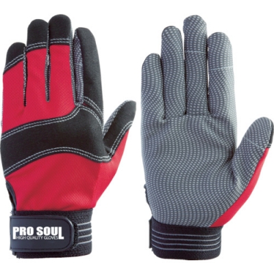 FUJI GLOVE 富士手套 7505-手套PS-771紅色L