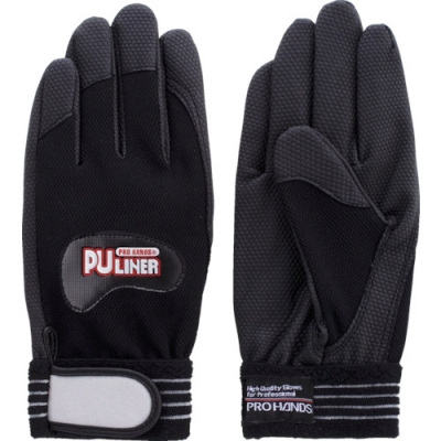 FUJI GLOVE 富士手套  手套PU萊納阿爾法黑L