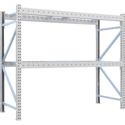 日本中山 TRUSCO   2D-20B23-09-2   　重量パレットラック２トン２３００×９００×Ｈ２０００単體　２段